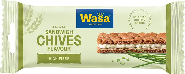 Sandwich Chives råg Wasa - bild 1