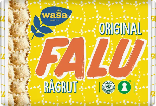 Falu Rågrut knäckebröd 235 g Wasa - bild 1