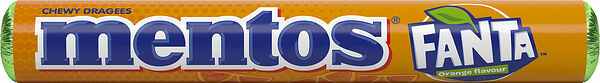 Mentos Fanta Orange rulle - bild 1