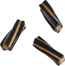 Twisted Brown Liquorice lösvikt kartong Toms