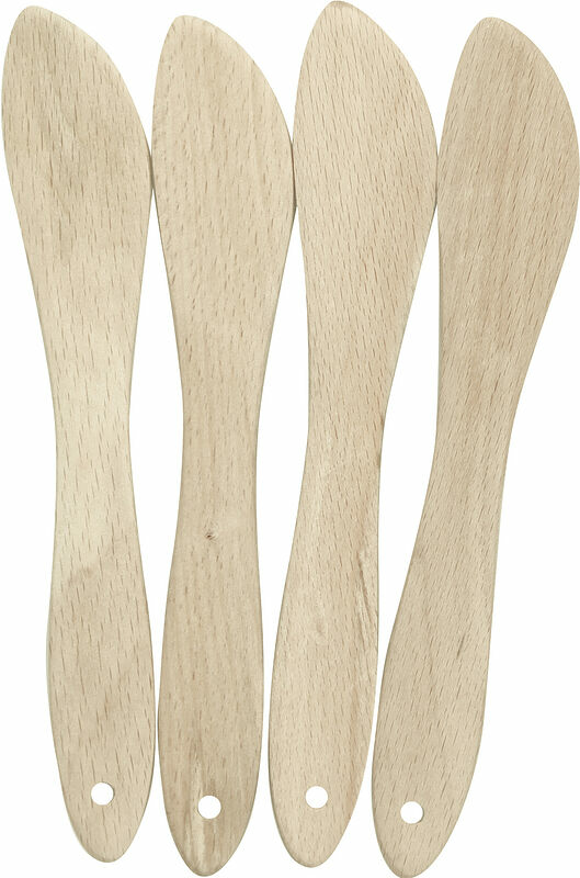Smörkniv Bok 185 mm 4-pack Exxent - bild 1