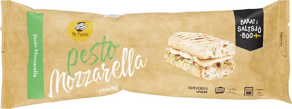 Panini Pesto Mozzarella Mr Panini - bild 1