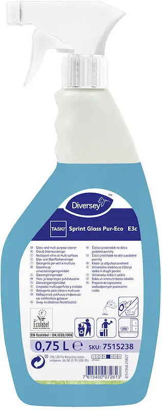 Glas & allrengöring TASKI Sprint Glass Pur-Eco E3c Diversey - bild 1