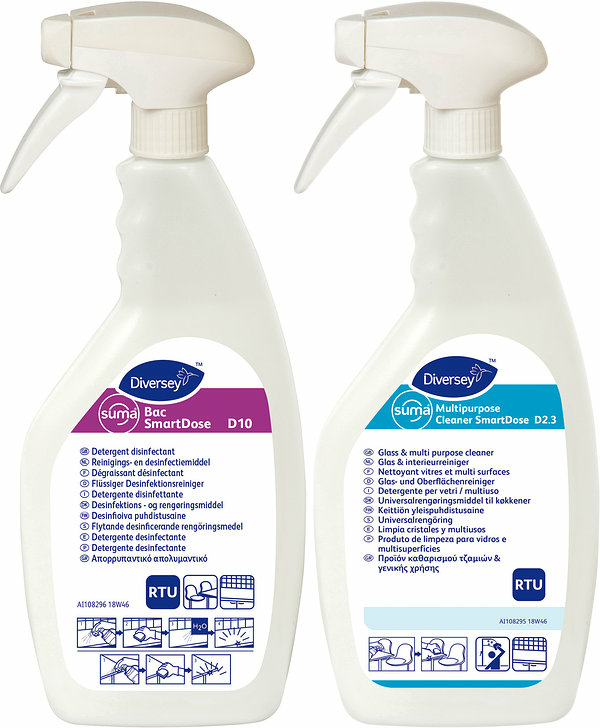 SmartDose Refillsprayflaskor Suma Diversey - bild 1