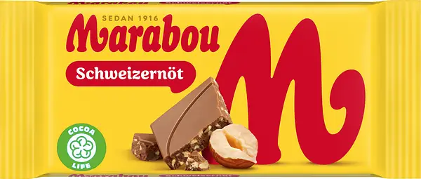 Schweizernöt mini 24 g Marabou - bild 1