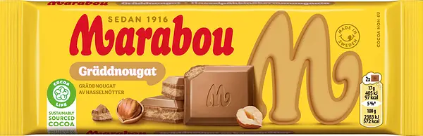 Gräddnougat 100 g Marabou - bild 1