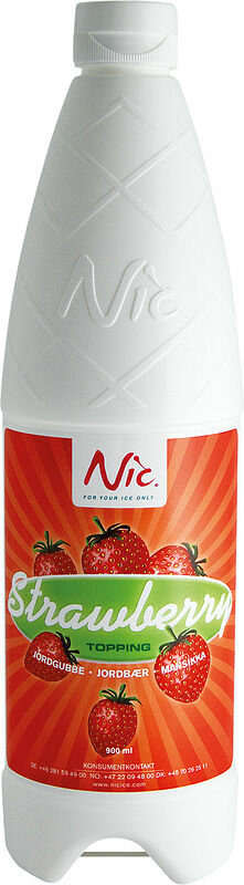 Topping Jordgubb Nic - bild 1