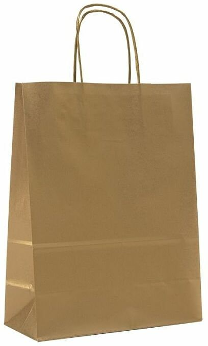 Papperskasse Guld 230x110x345 mm FSC - bild 1