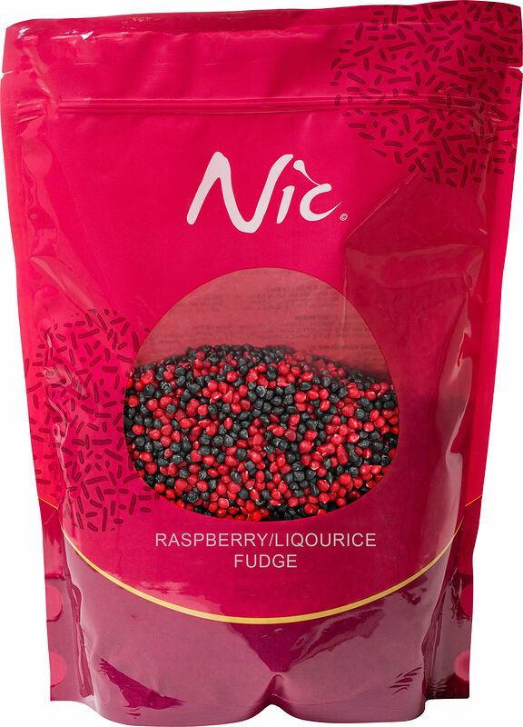 Topping Strössel Hallon Lakrits Fudge Nic - bild 1