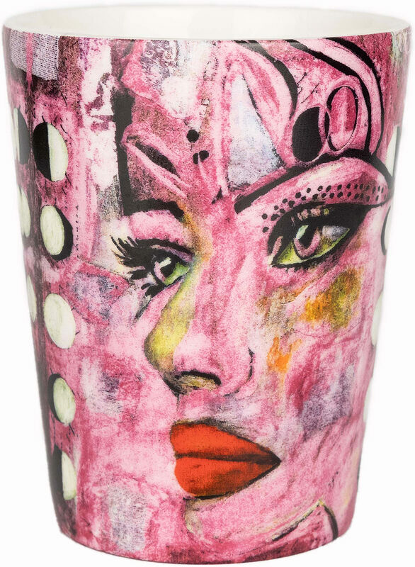 Mugg 35 cl Moonlight Queen Pink Carolina Gynning - bild 1