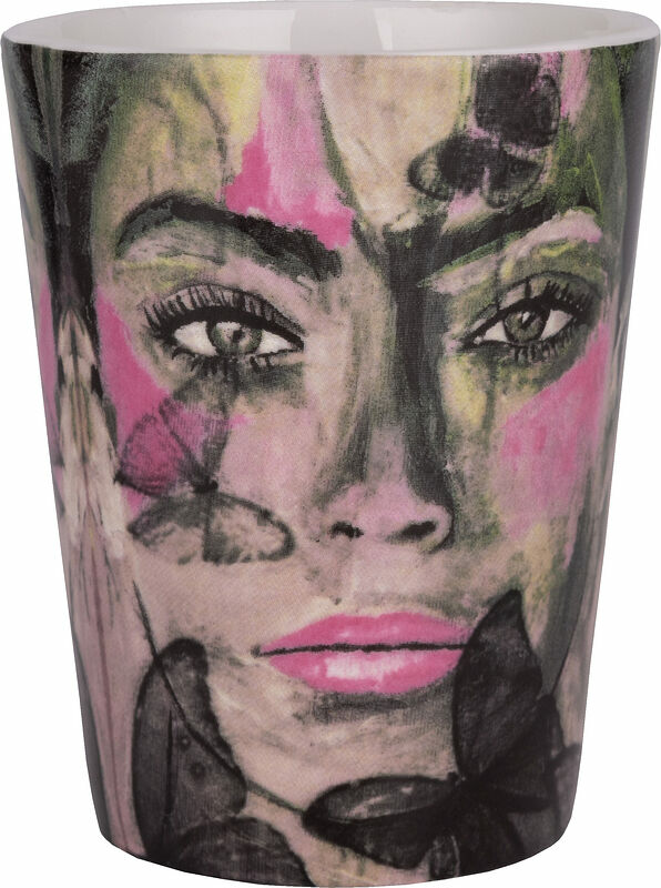 Mugg 35 cl Butterfly Queen Carolina Gynning - bild 1