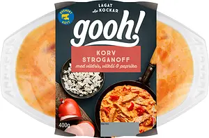 Korv Stroganoff med vildris Gooh!
