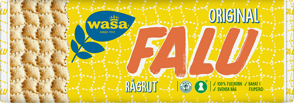 Falu Rågrut knäckebröd 470 g Wasa - bild 1