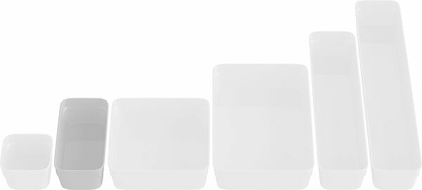 Småförvaring Flexible 74x148 mm Vit Nordiska Plast - bild 1