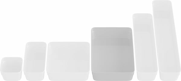 Småförvaring Flexible 148x222 mm Vit Nordiska Plast - bild 1