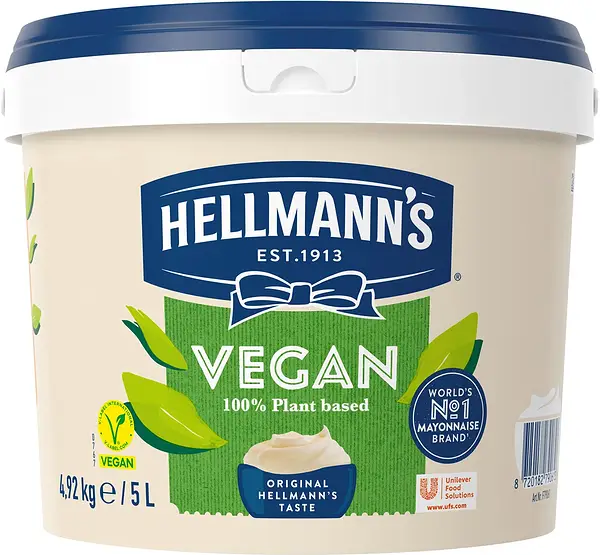 Majonnäs Vegan 52% Hellmann´s - bild 1