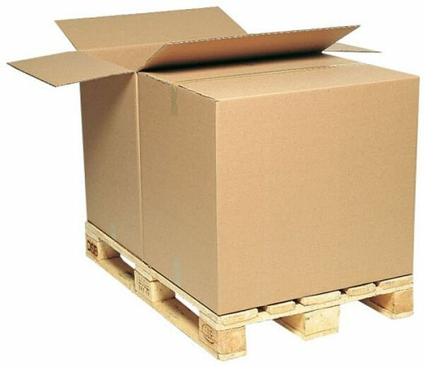 Wellbox halvpall 2-L 794x594x828 7 mm - bild 1