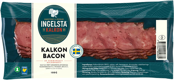 Kalkonbacon skivad Ingelsta Kalkon - bild 1
