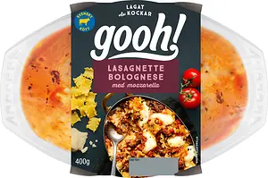 Lasagnette Bolognese med Mozzarella Gooh!