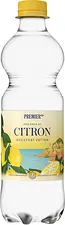 Premier Citron kolsyrat vatten å-pet