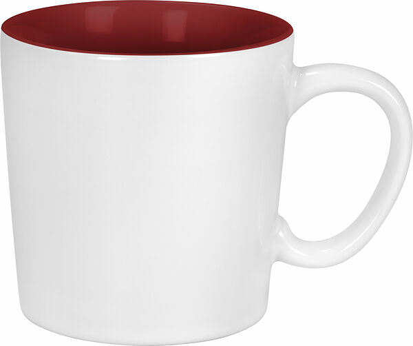 Mugg Aurora 25 cl Vit/Röd Xantia - bild 1