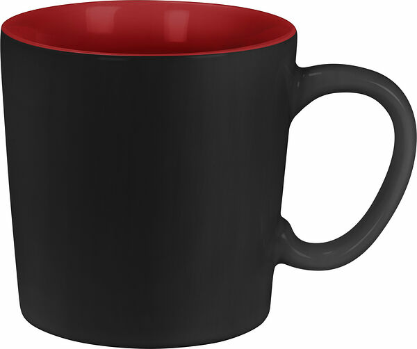 Mugg Aurora 25 cl Svart/Röd Xantia - bild 1