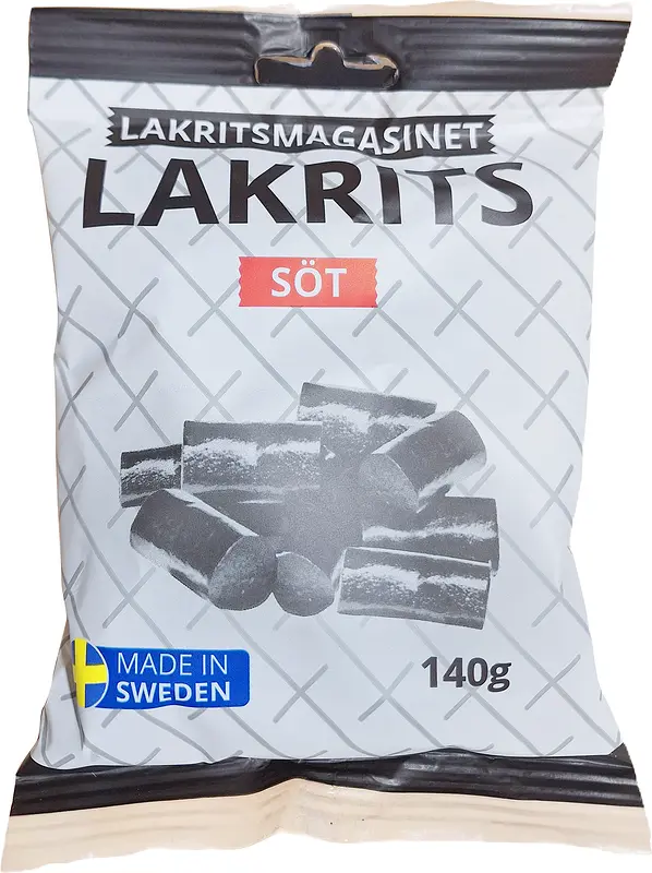 Lakrits Söt påse Lakritsmagasinet - bild 1