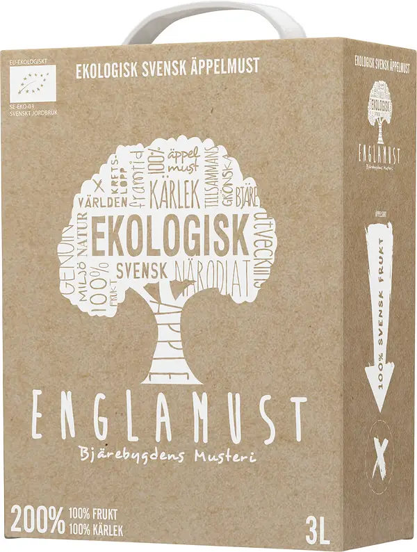 Äppelmust EKO 3 L Bag-in-box Englamust - bild 1