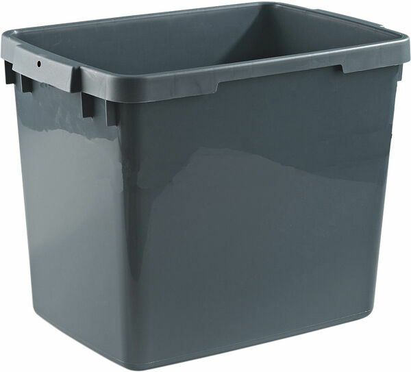 Källsorteringskärl 25 L Grå Nordiska Plast - bild 1