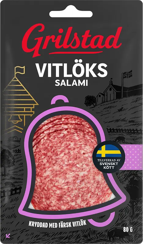 Vitlökssalami Grilstad - bild 1