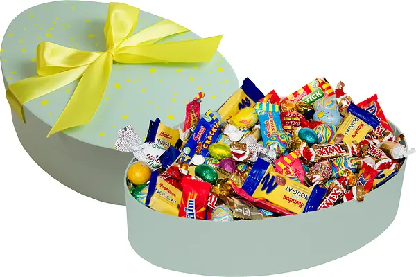 Påskask Easter Surprise 1300 g Carl Choklad - bild 1