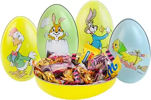 Påskägg Lasse Åberg plåt 2026 Carl Choklad