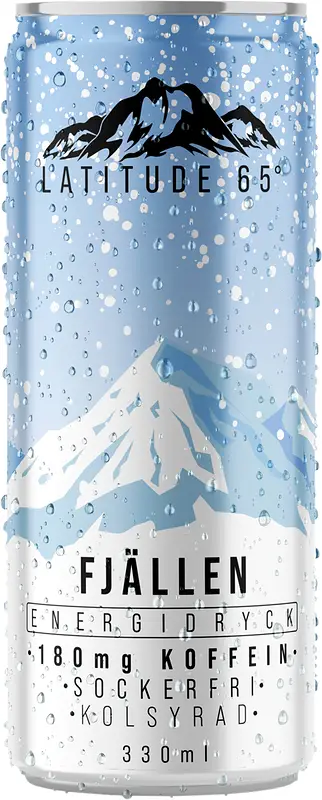 Latitude 65 Fjällen Med Smak Av Energidryck burk - bild 1