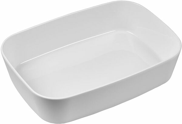 Modula ugnsfast fat 35x25x8 cm Vit Rosti - bild 1