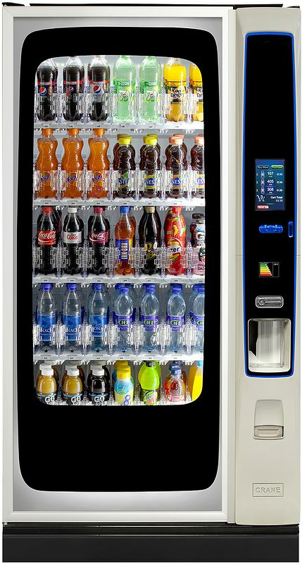 Crane BevMax MEDIA2 Touch 35 Varuautomat - bild 1