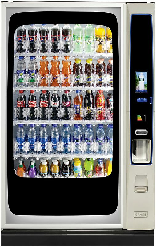 Crane BevMax MEDIA2 Touch 45 Varuautomat - bild 1