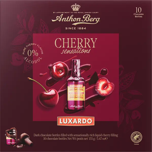 Anthon Berg Cherry Sensations Luxardo 10 st - bild 1