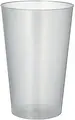 Plastglas Dricksglas Flergångs 0,4 L Ø 8,6 cm transparent