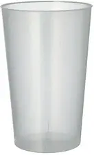 Plastglas Dricksglas Flergångs 0,5 L Ø 9,1 cm transparent