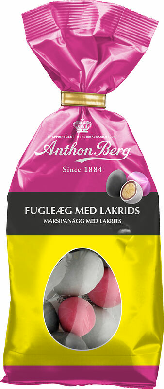 Marsipanägg Lakrits Ståpåse Anthon Berg - bild 1