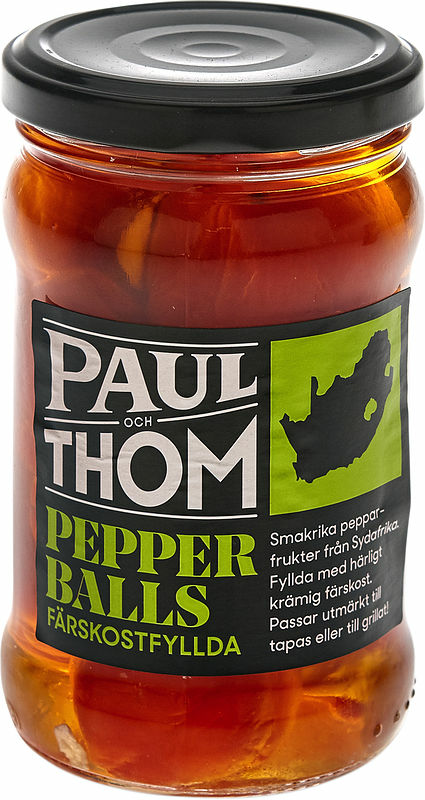 Pepperballs fyllda med mjukost glas Paul och Thom - bild 1