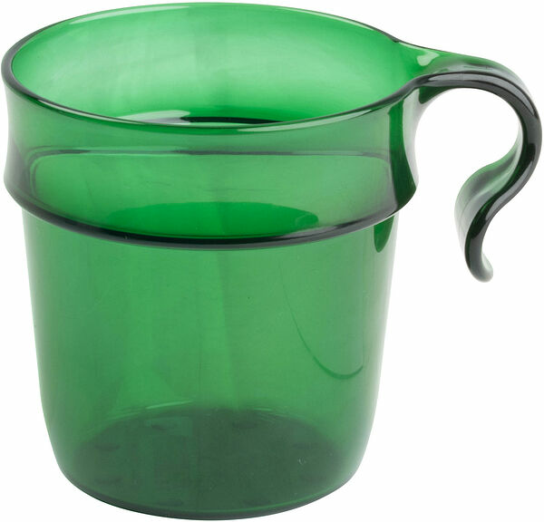 Mugg 30 cl Buteljgrön Transparent Nordiska Plast - bild 1