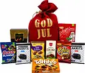 Julsäck Jutesäck Röd Inter Candy