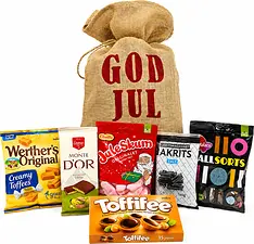 Julsäck Jutesäck Natur Inter Candy