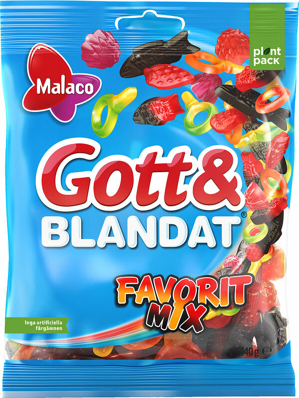 Gott & Blandat Favoritmix Malaco - bild 1