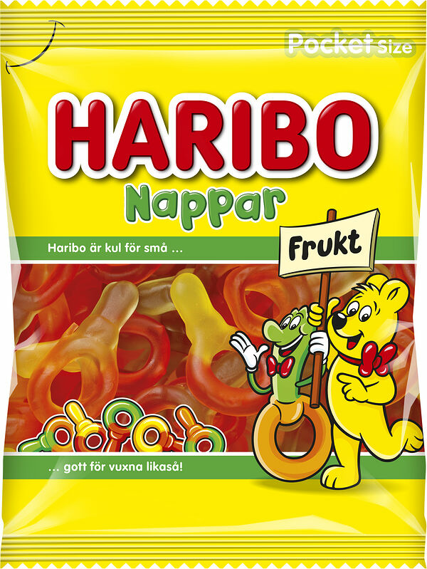 Nappar Frukt påse Haribo - bild 1