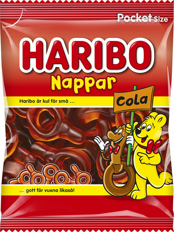 Nappar Cola påse Haribo - bild 1