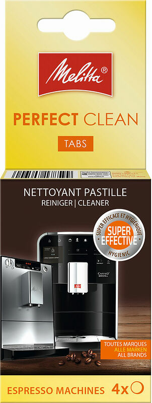 Melitta Perfect Clean Rengöring 4 tabletter - bild 1