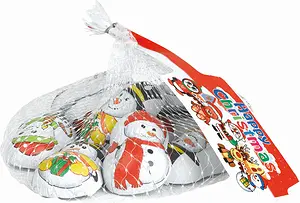 Snögubbar fyllda i nät Laica