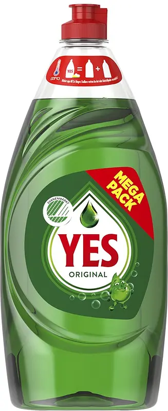 Handdiskmedel Yes Original 900 ml Svanen - bild 1